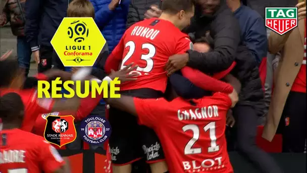 Stade Rennais FC - Toulouse FC ( 3-2 ) - Résumé - (SRFC - TFC) / 2019-20