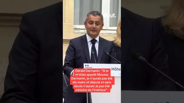 Les derniers mots de Gérald Darmanin en tant que ministre de l'Intérieur