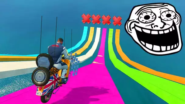 MEGA RAMP TROLL SCOOTER !