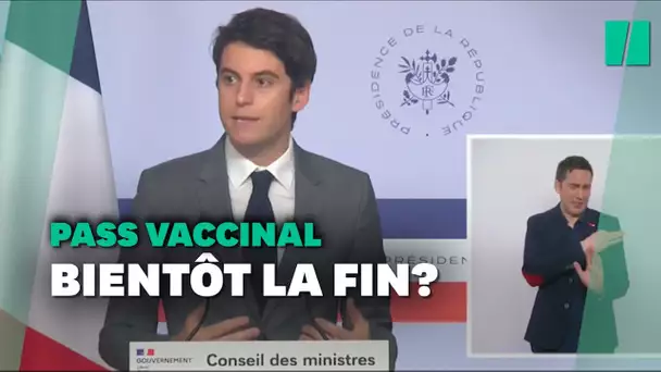 Covid-19: La levée du pass vaccinal envisagée pour "fin mars-début avril" selon Attal