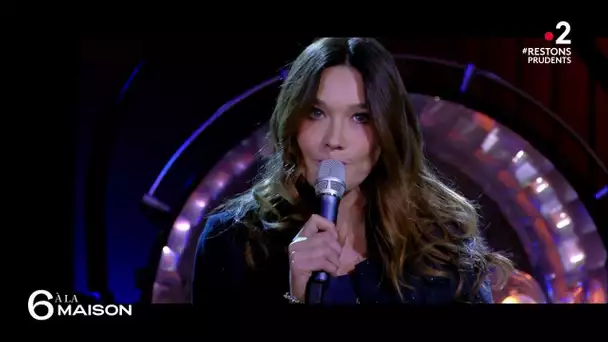 Le live : Carla Bruni “Un grand amour” - 6 A La Maison - 02/12/2020