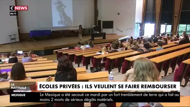 Ecoles privées : ils veulent se faire rembourser