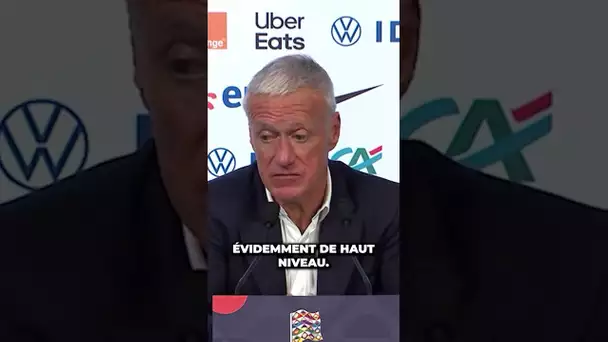 💥 Deschamps explique la défaite de la France contre l'Italie ! #shorts