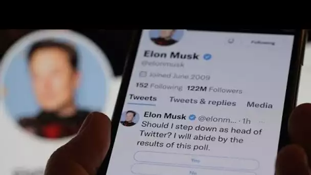 Twitter : les utilisateurs favorables au départ d'Elon Musk d'après un sondage lancé par lu…