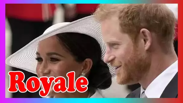 La famille royale a rompu avec l'ordre de présé@nce pour 'reléguer' le prince Harry et Meghan Markle