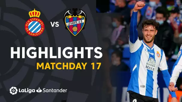 Resumen de RCD Espanyol vs Levante UD (4-3)