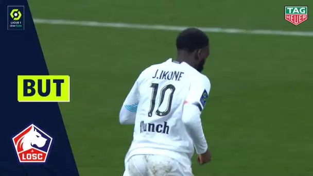 But Jonathan IKONE (59' - LOSC LILLE) FC LORIENT - LOSC LILLE (1-4) 20/21