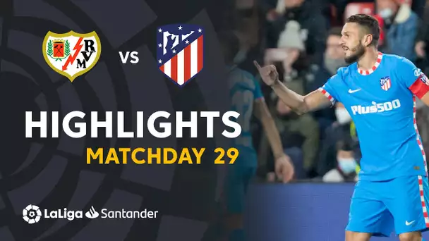 Resumen de Rayo Vallecano vs Atlético de Madrid (0-1)