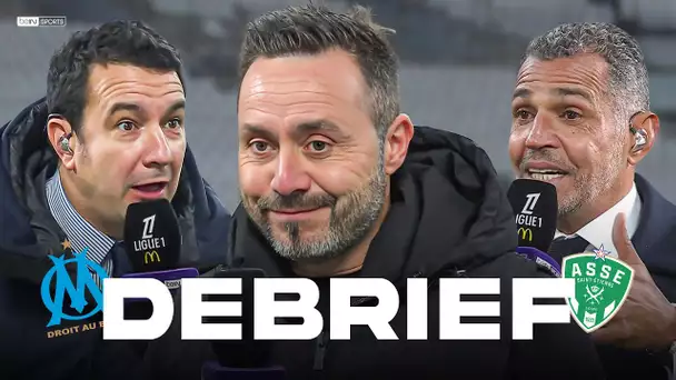 Le DEBRIEF de OM - SAINT-ÉTIENNE avec Roberto DE ZERBI