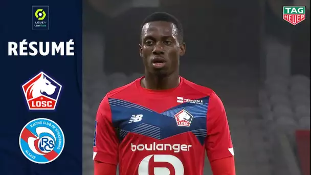 LOSC LILLE - RC STRASBOURG ALSACE (1 - 1) - Résumé - (LOSC - RCSA) / 2020/2021