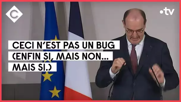 Macron/Poutine : une rencontre à distance - L’ABC de Bertrand Chameroy - C à vous - 07/02/2022