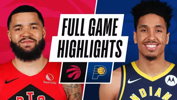 RAPTORS at PACERS | FULL GAME HIGHLIGHTS | January 25, 2021