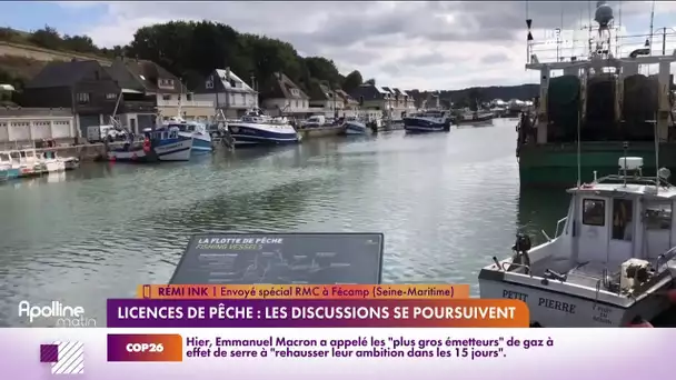 L'affaire des licences de pêche vue depuis la côte normande