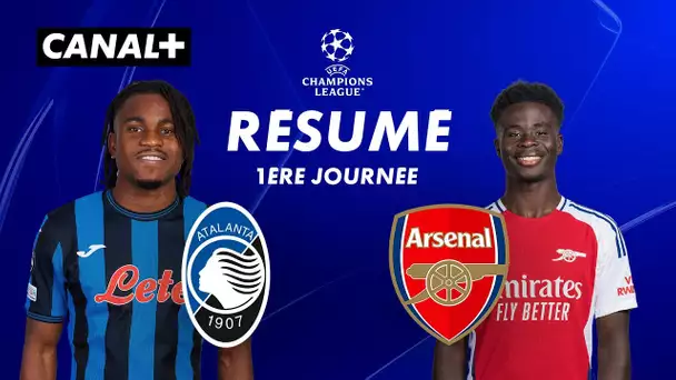 Le résumé de Atalanta / Arsenal - Ligue des champions 2024-25 (J1)