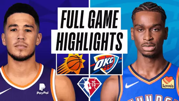 SUNS at THUNDER | FULL GAME HIGHLIGHTS | February 24, 2022