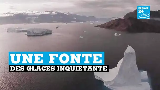 Une fonte glaciaire inquiétante au Groenland