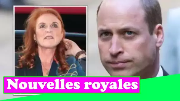 Le prince William @ccusé d'être "petit d'esprit" pour le c@mouflet de Sarah Ferguson