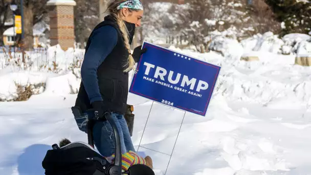 États-Unis : les primaires des Républicains débutent dans un froid polaire, Trump appelle ses éle…