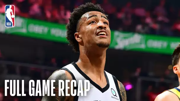 PACERS vs HAWKS | John Collins Drops 20pts & 25reb In Wild Ending | April 10, 2019