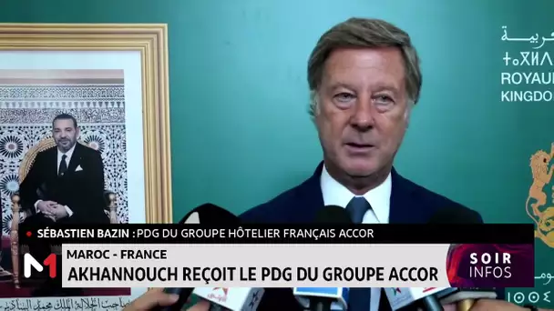 Maroc-France: Akhannouch reçoit le PDG du groupe Accor