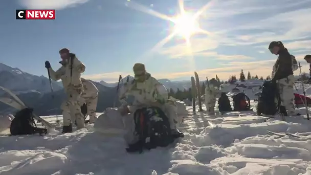 L'élite de l'alpinisme militaire s'entraîne en Haute-Savoie avant une mission stratégique