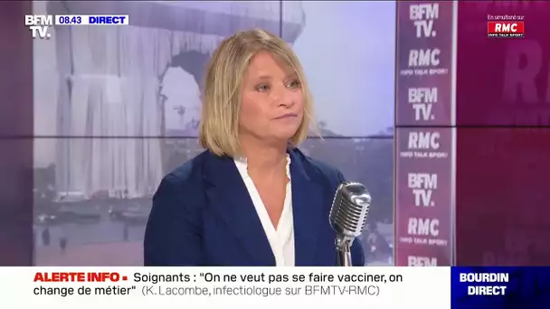 Karine Lacombe : "Je recommande la vaccination à partir de 12-15 ans."