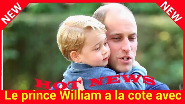 Le prince William a la cote avec les maman d’élèves de l’école de George…