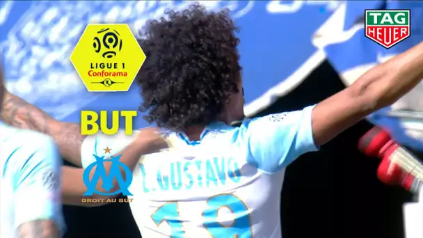 But Luiz GUSTAVO (4') / EA Guingamp - Olympique de Marseille (1-3)  (EAG-OM)/ 2018-19