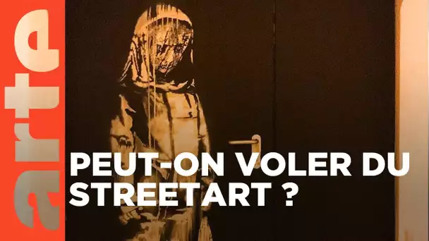 Banksy, le Bataclan et la jeune fille triste | ARTE