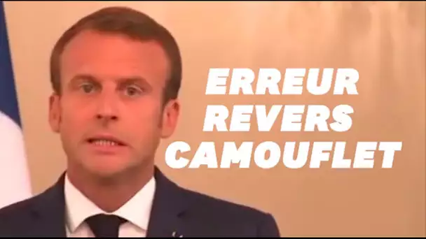 Les 3 camouflets de Macron presque passés inaperçus