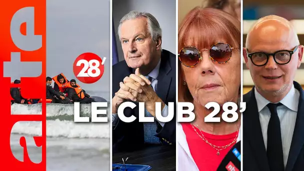 Naufrage dans la Manche, Michel Barnier, Gisèle Pélicot : le Club | 28 minutes | ARTE