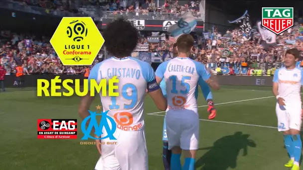 EA Guingamp - Olympique de Marseille ( 1-3 ) - Résumé - (EAG - OM) / 2018-19