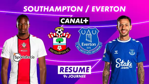 Le résumé de Southamtpon / Everton - Premier League 2022-23 (9ème journée)