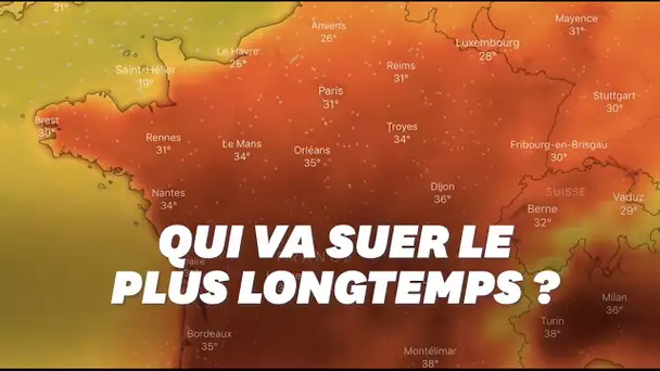 Comment et par où la canicule va quitter la France