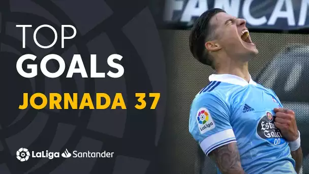 Todos los goles de la jornada 37 de LaLiga Santander 2020/2021