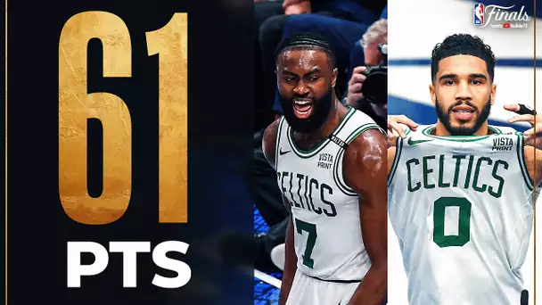 Jayson Tatum (31 PTS) & Jaylen Brown (30 PTS) PROPEL The Celtics Up 3-0 In The Finals!