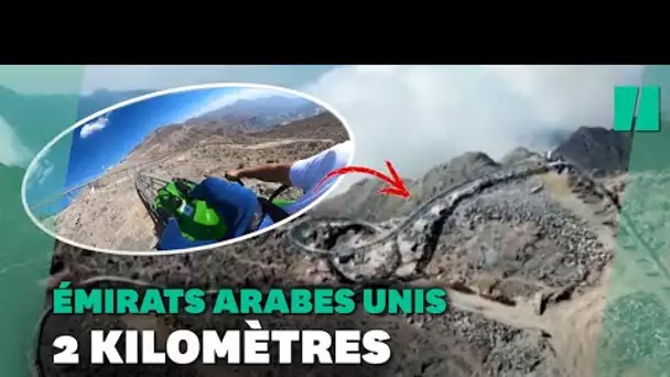 Aux Émirats, cette "montagne russe" au bord des falaises va vous donner le vertige