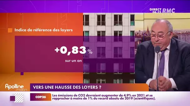 L'indice de référence des loyers a augmenté de 0,83 % sur un an