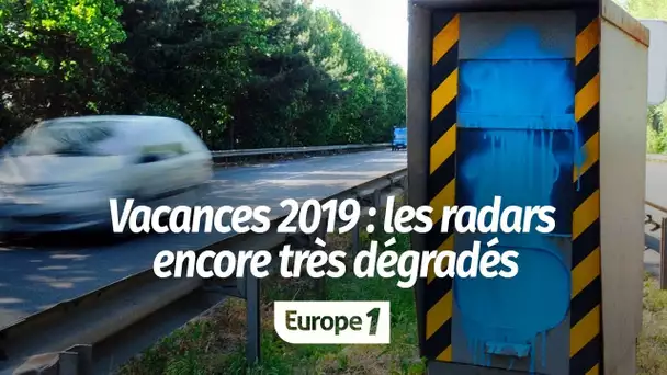 Au moment des départs en vacances, les radars des routes de France sont encore très dégradés