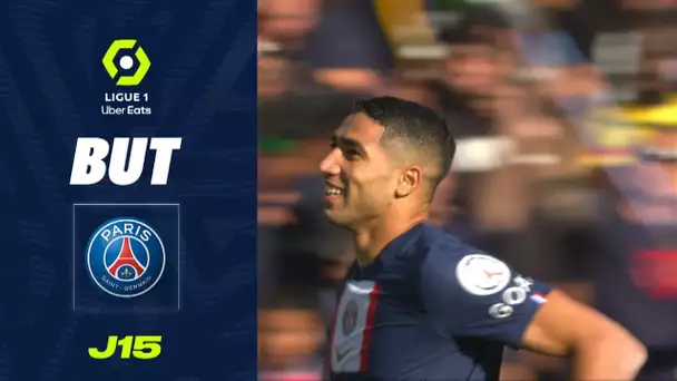 But Achraf HAKIMI (57' - PSG) PARIS SAINT-GERMAIN - AJ AUXERRE (5-0) 22/23