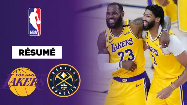 Résumé VF : Les Lakers mettent fin à l'hémorragie contre les Nuggets !