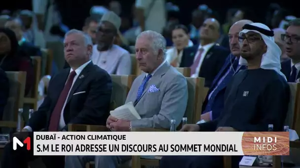 COP 28 : SM le Roi Mohammed VI adresse un discours au Sommet mondial sur l´action climatique