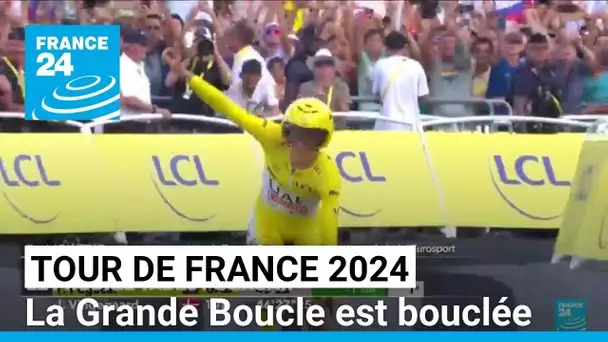 Le prodige Tadej Pogacar remporte le Tour de France 2024 • FRANCE 24