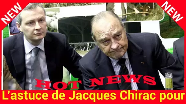 L’astuce de Jacques Chirac pour ne pas être ivre au Salon de l’agriculture