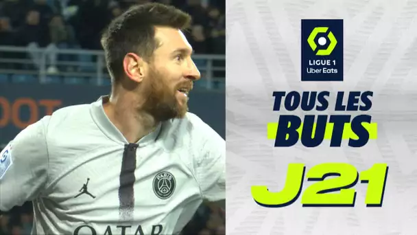 Tous les buts de la 21ème journée - Ligue 1 Uber Eats / 2022/2023