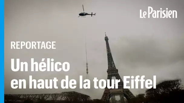 Avec sa nouvelle antenne, la tour Eiffel culmine désormais à 330 mètres