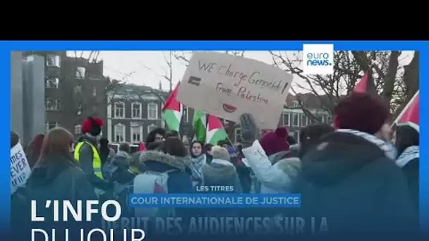 L’info du jour | 11 janvier - Soir