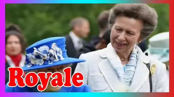 Anne Steps In - La princesse royale a fait le PLUS de travail supplémentaire pour aider reine malade