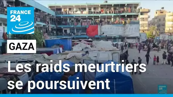 À Gaza, les raid meurtriers se poursuivent neuf mois après le début de la guerre • FRANCE 24