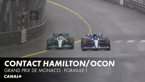 Contact entre Hamilton et Ocon ! - Grand Prix de Monaco - F1